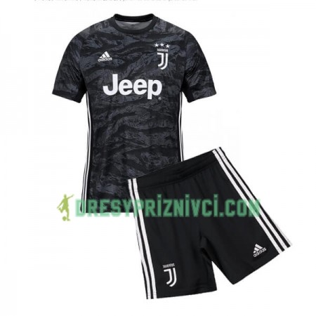 Fotbalový Komplet Juventus Brankářské Dětské Domácí 2019-2020 Krátký Rukáv (+ trenýrky)